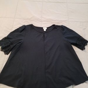Navy blue blouse
